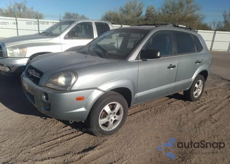 2006 Hyundai Tucson Gl из США, поврежденный, VIN KM8JM12B76U298816